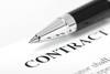 contract with pen