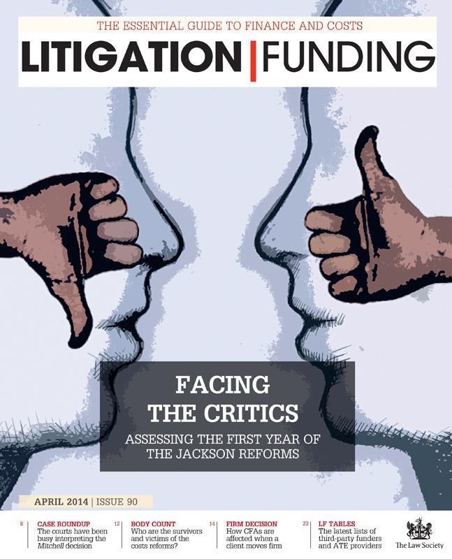 Litigation Funding Magazine 40 Discount For Section Members Feature Communities The Law 9433