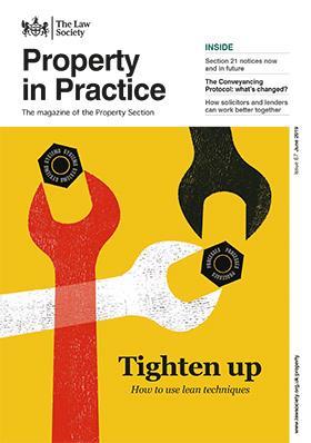 Property in Practice magazine cover - June 2019