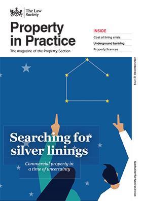 Cover of Property in Practice magazine December 2022