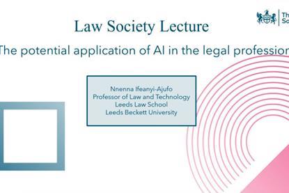 Potential AI application lecture slide