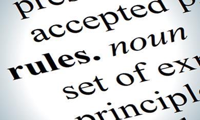 rules written in a book 390x234