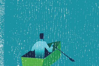 Man in boat