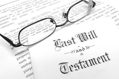 Will and testament