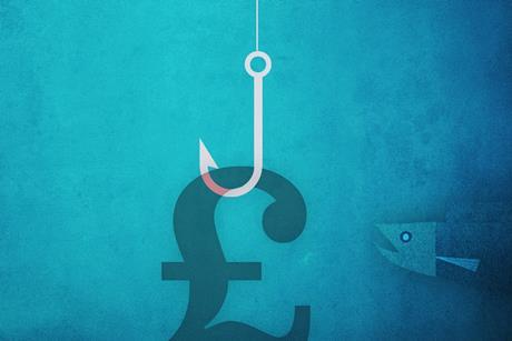 fish hook catching money 1000x1000