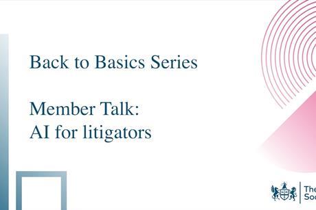 Back to basics - AI Litigators