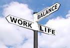 Work life balance signpost