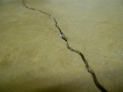 crack in floor