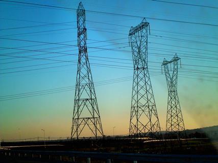 electricity pylons