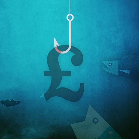 fish hook catching money 1000x1000