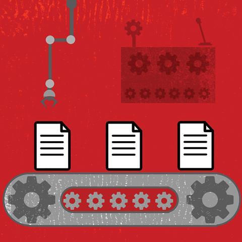 Legal documents assembly line