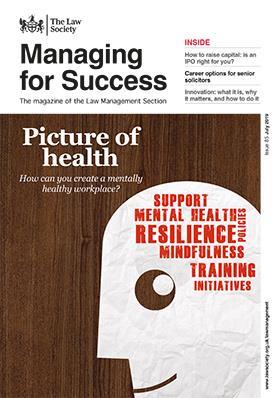 Managing for Success magazine cover - July 2019