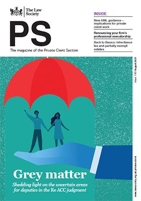 PS magazine cover - August 2021