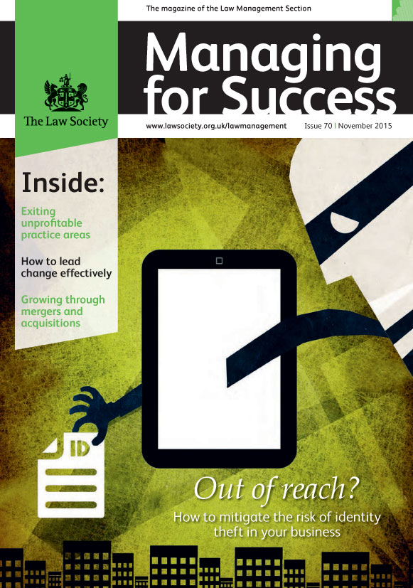 Managing for Success magazine cover November 2015