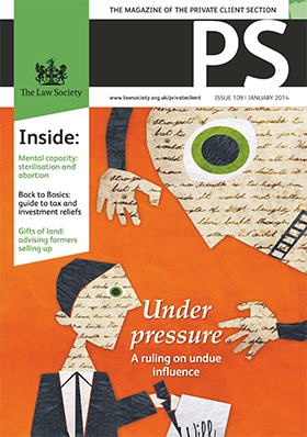 PS magazine cover January 2014
