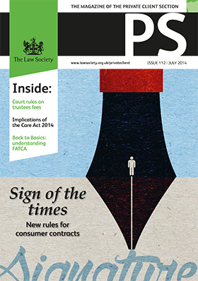 PS magazine cover July 2014
