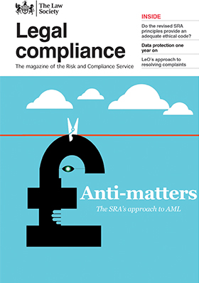 Legal Compliance magazine cover - July 2019