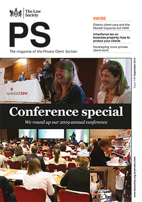 PS magazine cover - September 2019 - conference edition
