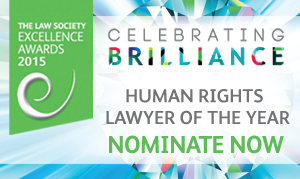 Excellence Awards 2015 - human rights lawyer of the year