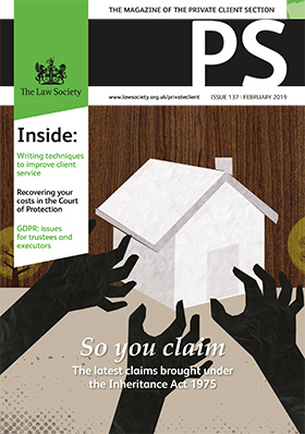 PS February 2019 magazine cover