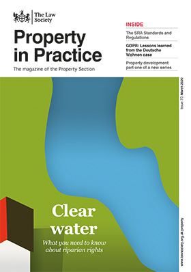 Property in Practice magazine cover - March 2020