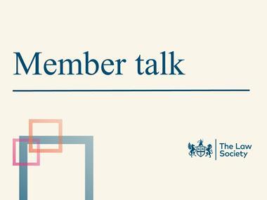 Member talks cover slide