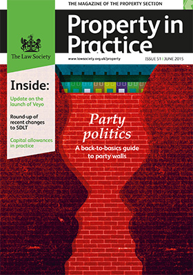 Property in Practice magazine cover - June 2015