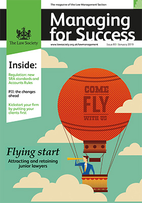 Managing for Success magazine January 2019 cover