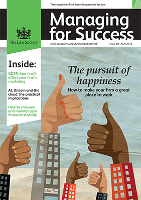Managing for Success April 2018 cover